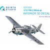 FM-2 Wildcat 3D-Printed & coloured Interior on decal paper (Arma Hobby)