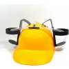 Prilba na plechovky žltá