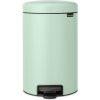 Pedálový odpadkový kôš NEWICON 12 l, nefritovo zelený, oceľ, Brabantia