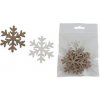 Dekoračná vločka 5 ks D5892