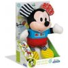 Clementoni Baby Mickey plyšový se zvuky a úchytem