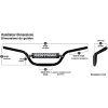 RENTHAL HANDLEBAR 996 TWINWALL, PPL