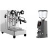 Lelit MaraX3 PL62X3, stainless steel + Eureka Atom W 75, grey