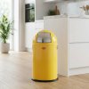 WESCO Pushboy Jr. 22 l žltý - oceľový odpadkový kôš