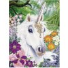 Norimpex Diamantové maľovanie Jednorožec v kvetoch 30 x 40 cm