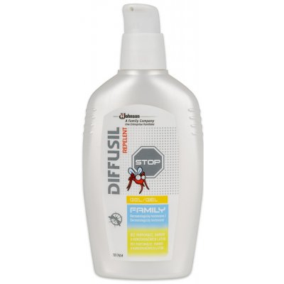 Diffusil Family repelent gél 100 ml