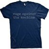 Rage Against The Machine - Original Logo (Navy Blue) (tričko) XX-Large