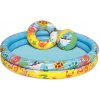 Bestway 51124 korály set (bazén+kruh+míč) 122 x 20 cm