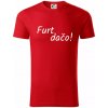 Furt dačo - Tričko z organickej bavlny - 2XL ( Červená )