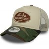 Pánska šiltovka New Era 9FORTY AF TRUCKER OVAL PATCH CAMO zelená 60691078