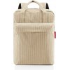 Reisenthel Batoh Reisenthel Allday Backpack M cord sand
