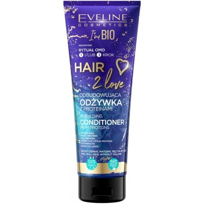 Eveline Cosmetics Kondicionér na obnovu vlasov Hair 2 Love s proteínmi 250 ml
