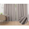 Biante Zamatový záves Velvet Prémium SVP-015 Latte - šírka 135 cm 135x230 cm