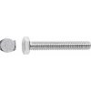 Skrutka so šesťhrannou hlavou SW10 plný závit pozinkovaný M6 x 40 mm, 100 ks