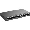 RG-ES210GS-P - PoE Switch 8+2 10/100/1000Mbps, 1x SFP, riaditeľný, 120W - Reyee by Ruijie