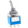 Vypínač páčkový mini MTS-202, ON-ON, 6-pin