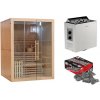 Fínska sauna Hanscraft Perinne 4 Komplet set