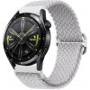 BStrap Elastic Nylon remienok na Garmin Vivoactive 5, pearl white