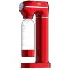 Saturátor na perlivú vodu ViO SodaBoom SD-7006 red s manometrom Červený