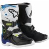 Boty TECH 3S KIDS, ALPINESTARS, dětské bílá/černá/modrá, vel. 29)