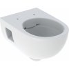GEBERIT Závesné WC s hlb. splach. Selnova, čiastočne uzavretý tvar,Rimfree: T=53cm, biela, 501.545.01.1