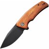 CIVIVI Regulatron Guibourtia Wood HandleBlack Stonewashed Nitro-V BladeLiner L