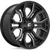 FUEL D711 RAGE hliníkové disky 9x20 6x135-139,7 ET1 GLOSS BLACK MILLED