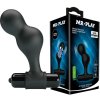 Mr Play - Silicone Vibrating Anal Plug Black