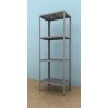 Kovový regál Drumy 1800x600x400/4, 130kg/pol., pozink