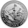 Strieborná investičná minca Black Flag - The Kingston 1 Oz 2024