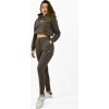 DÁMSKE NOHAVICE - ZOJA svetlo sivá/melange L 170 - 178 cm