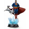 Iron Studios socha Superman Legacy Superman & Krypto Art Scale 1/10 - 31cm, MARCAS61122-10