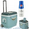 PINNACLE Turistická chladnička 45L kolieska modrá + sirup SodaStream Pepsi