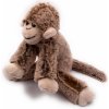 Onwomania plyšová hračka plyšové zvieratko primát zviera opica výška 16 cm hnedá