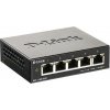 D-Link DGS-1100-05V2 5-portový gigabitový inteligentný riadený prepínač, bez ventilátora