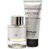 Montblanc Explorer Platinum parfumovaná voda 60 ml + sprchový gél 100 ml, darčeková súprava pre mužov