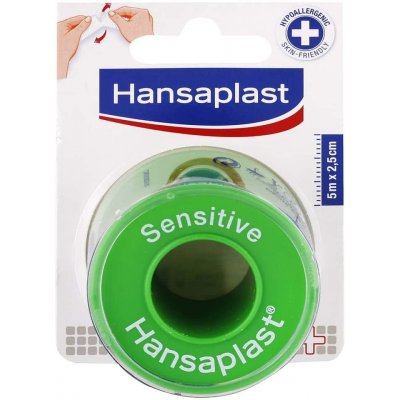 Hansaplast Sensitive Hypoalergénna fixačná náplasť 5 m x 2,5 cm