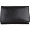 NovaKabelka.sk 7015 Nero dámska kožená peňaženka čierna