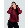 BrainMax dámska mikina z BIO bavlny, vínová Veľkosť: XS Vínová dámska mikina z BIO bavlny