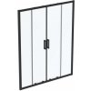 Ideal Standard Connect 2 sprchové dvere 160 cm výklopné čierna matná/priehľadné sklo K9282V3