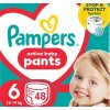 Pampers Pants Plienkové nohavičky, veľkosť 6, 48 kusov, 14kg-19kg