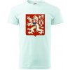 Znak Česko-Slovenská republika 1938–1939 - Klasické pánske tričko vyššej gramáže - 3XL ( Frost )