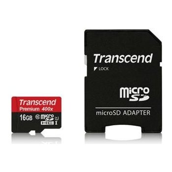 Transcend microSDHC 16GB UHS-I TS16GUSDU1