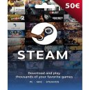 STEAM Gift karta 50$ kredit