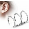Falešný piercing do ucha z oceli