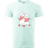 Mačky vo svetri - Klasické pánske tričko vyššej gramáže - 2XL ( Frost )