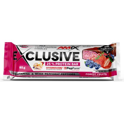 Amix Exclusive Proteín Bar 85 g forest fruits