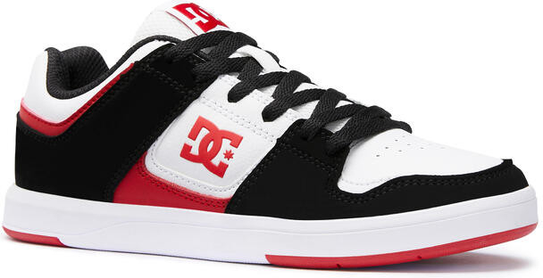 DC Shoes detská obuv na skateboard Cure čierno-červeno-biela