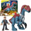 Fisher-Price Imaginext Jurský svet Sada figúrka Dinosaurus Therizinosaurus a Postavička Owen