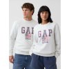 GAP Mikina unisex s logom Biela M